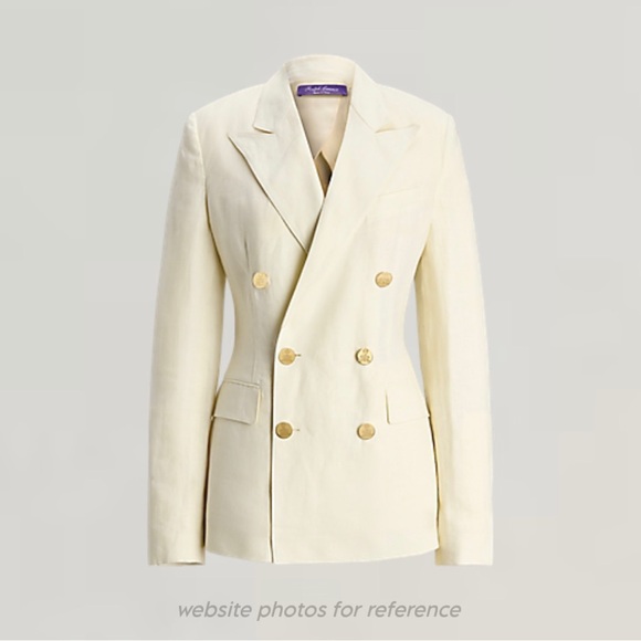 Ralph Lauren Purple Label Jackets & Blazers - Ralph Lauren Collection Camden Linen Jacket